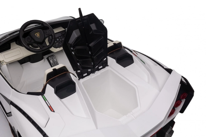 Ružové vozidlo Lamborghini Sian – Biele