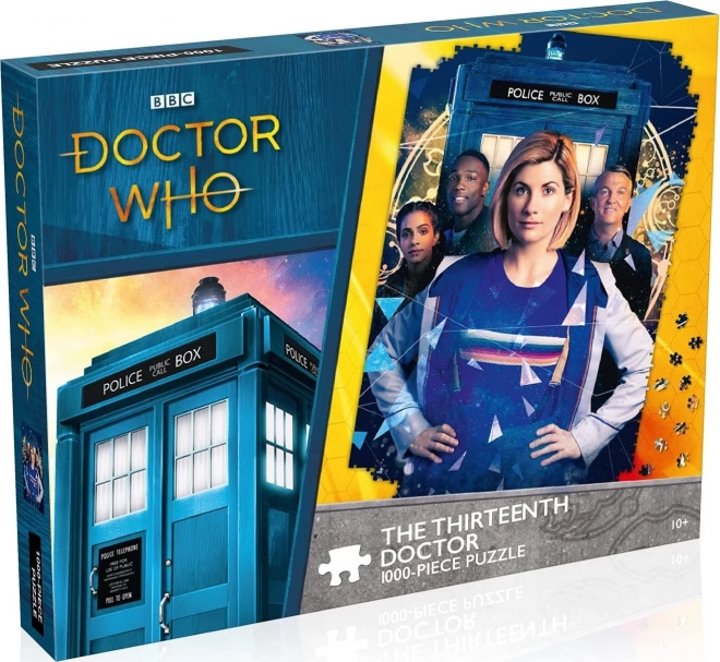 Winning Moves Puzzle Doctor Who: The Thirteenth Doctor Present 1000 Pieces