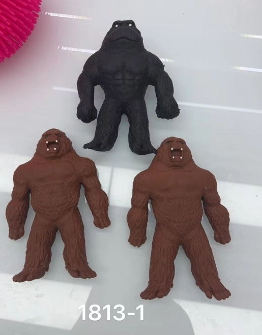 Squeezable Stretch Gorilla 17 cm