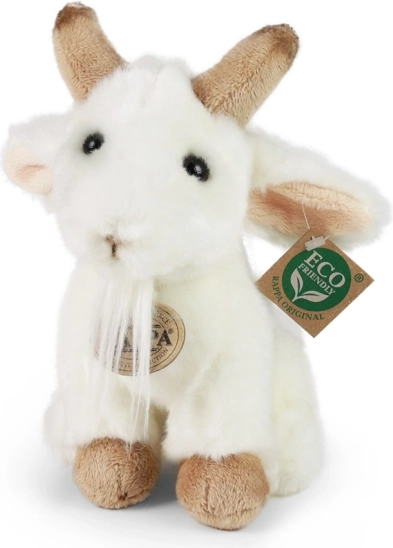 Rappa plush baby goat sitting 18 cm eco-friendly