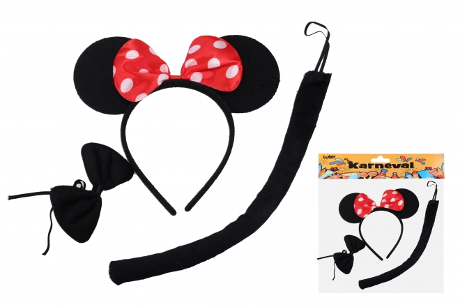 Carnival Set - Black Mouse