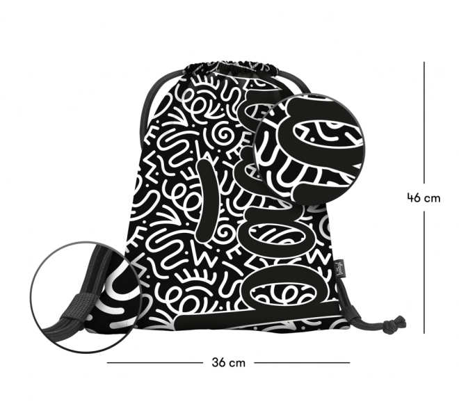 Baagl Drawstring Bag for Leisure Activities