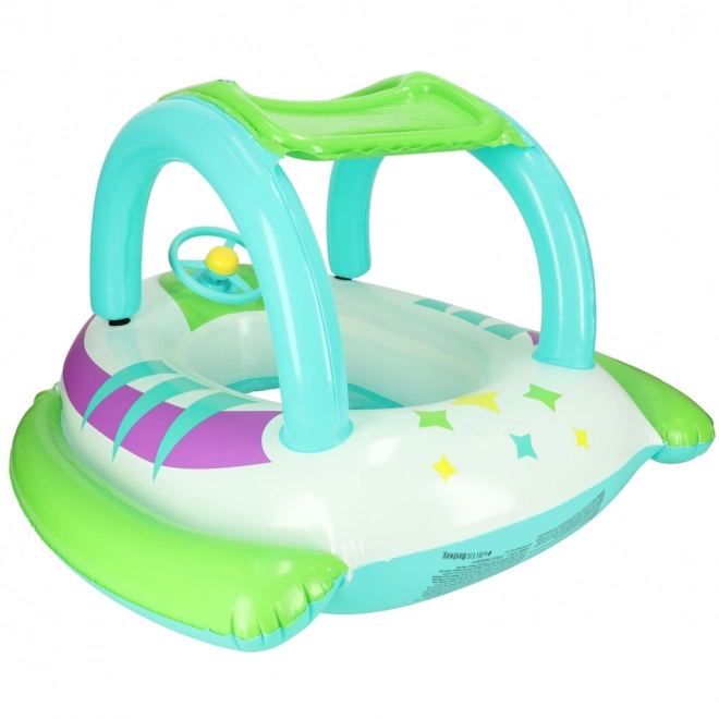 Inflatable Swim Ring with Steering Wheel