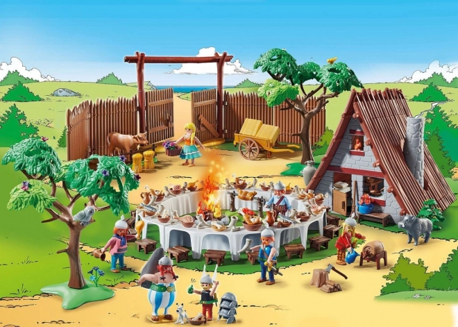 Asterix Village Festival Figurine Set