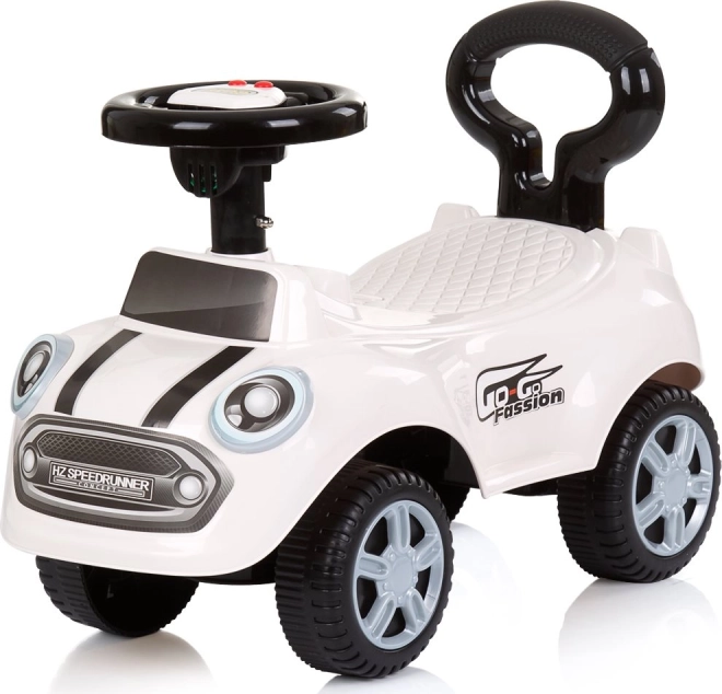 Chipolino walker car with melodies Go-Go yellow – White