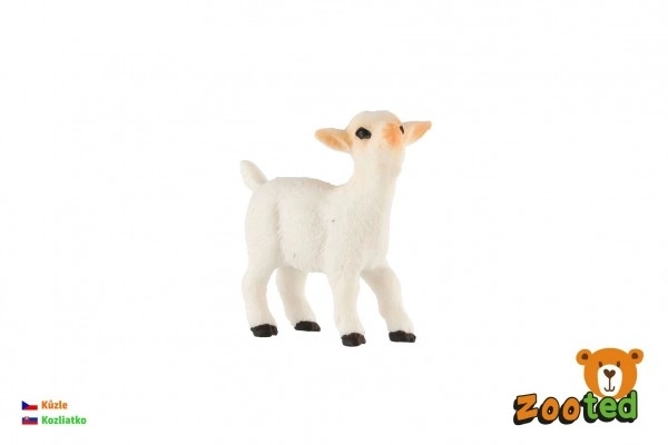 Domesticated Goat Kid Figurine 4cm