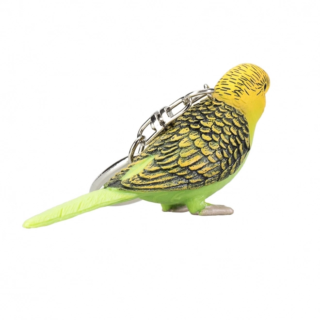 Green Budgerigar Keychain