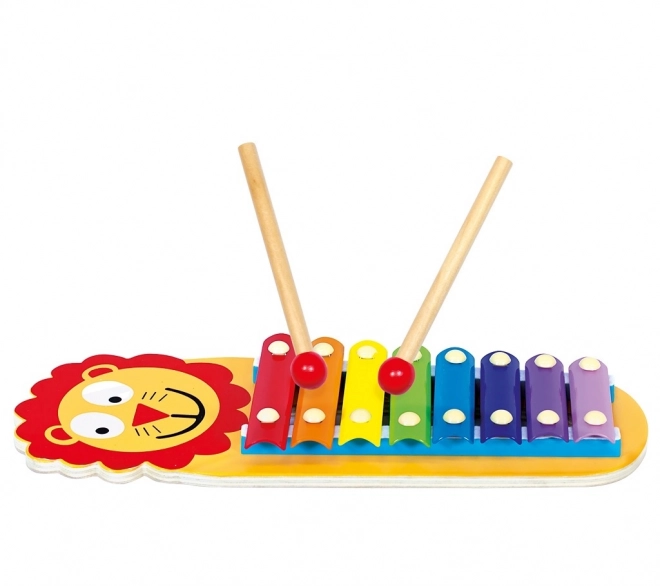 Bino Metal Lion Xylophone