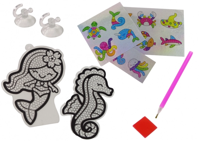 Diamond Craft Marine Animals Sticker Set