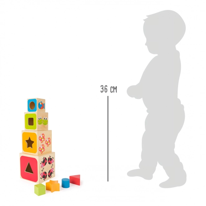 Educational Sorting Blocks ABC