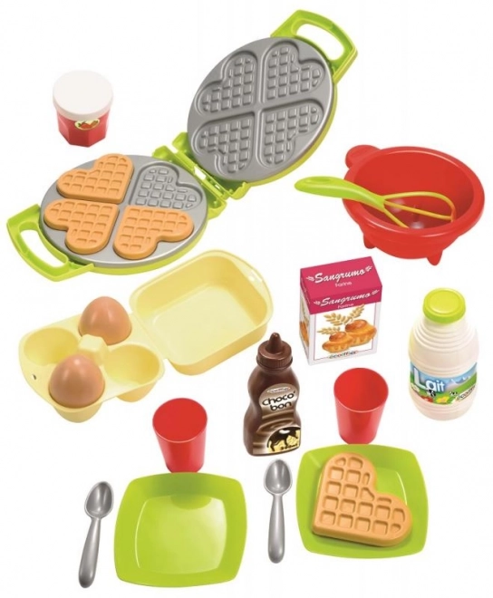 Waffle Maker Set for Kids