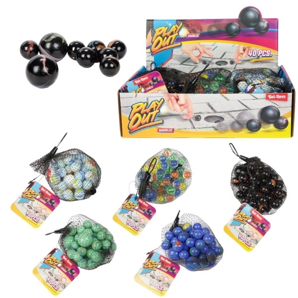 Classic Glass Marbles Game Set