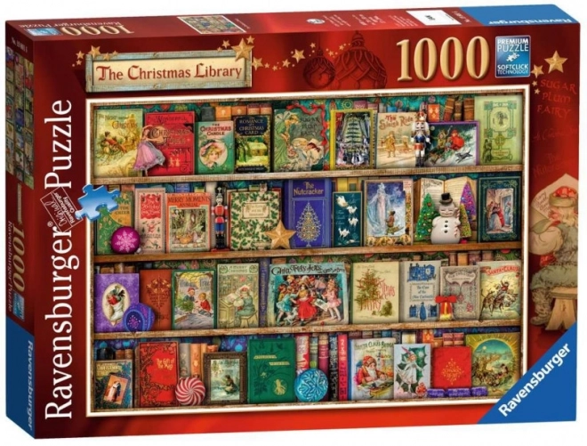 Ravensburger Christmas Library Puzzle 1000 Pieces