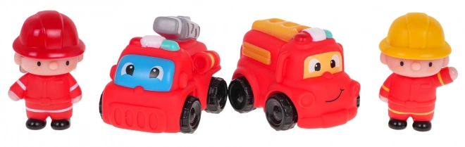 Firefighters Toy Set with Vehicles