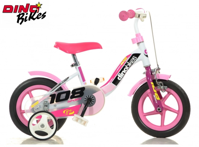 Dino Bikes Kids Bicycle for Girls 10"