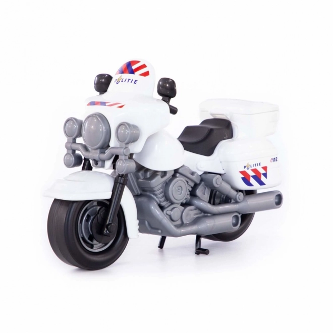 Police Motorcycle for Kids White