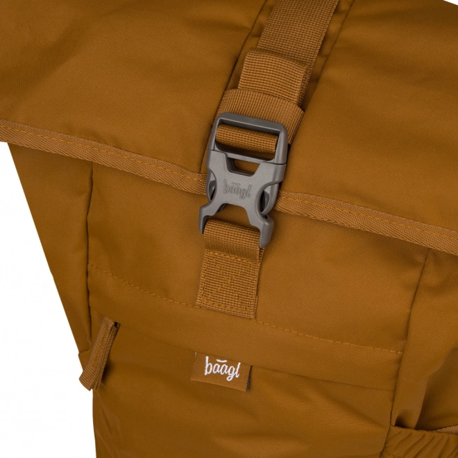 Baagl Backpack Roll Caramel GRS