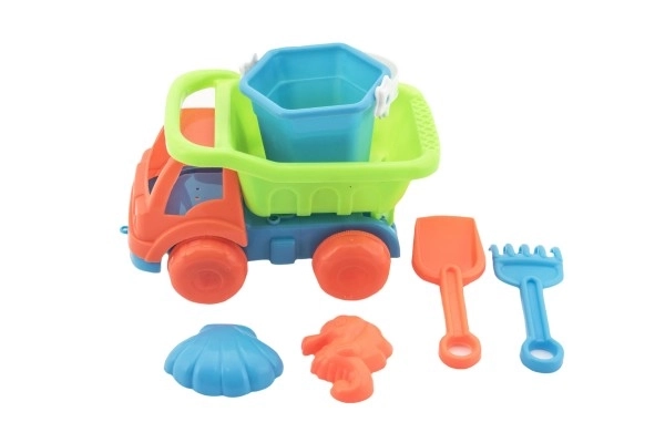 Sandbox Toy Truck with Accessories