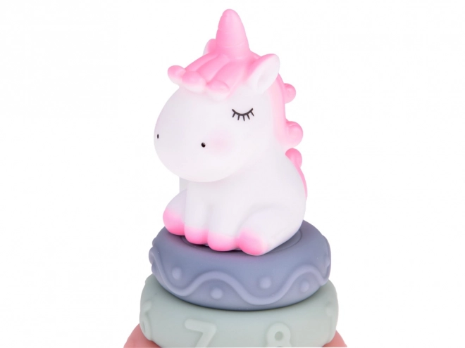 Charming Unicorn Sensory Stacking Toy