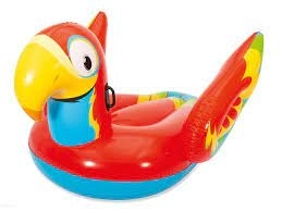 Inflatable Parrot Pool Mattress