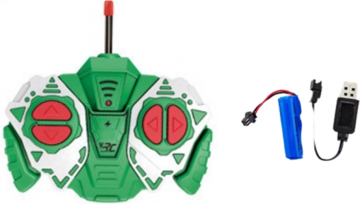 Trattore telecomandato verde 1:24