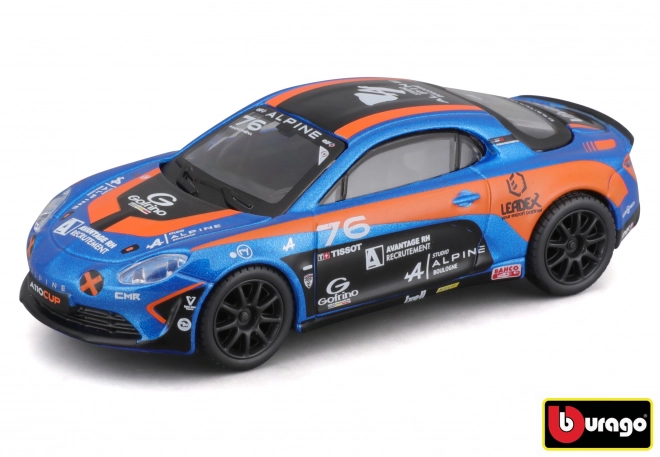 Bburago Racing Alpine A110 Cup Model Car