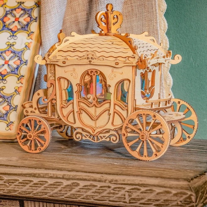 Wooden 3D Puzzle Historical Carriage