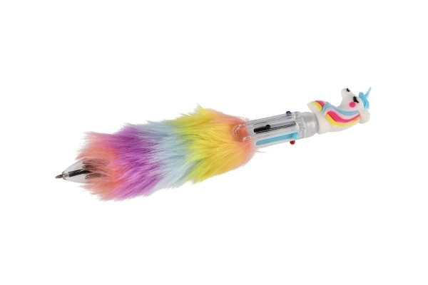 Unicorn Plush Pen with Multicolor Inks