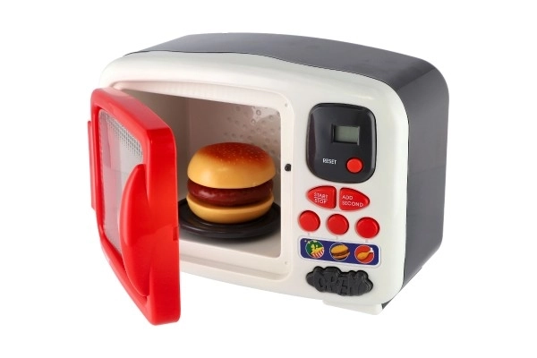 Electronic Plastic Microwave with Accessories