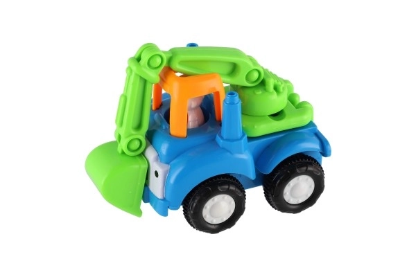 Plastic Construction Vehicle with Friction Motor - Assorted Styles, Box of 12