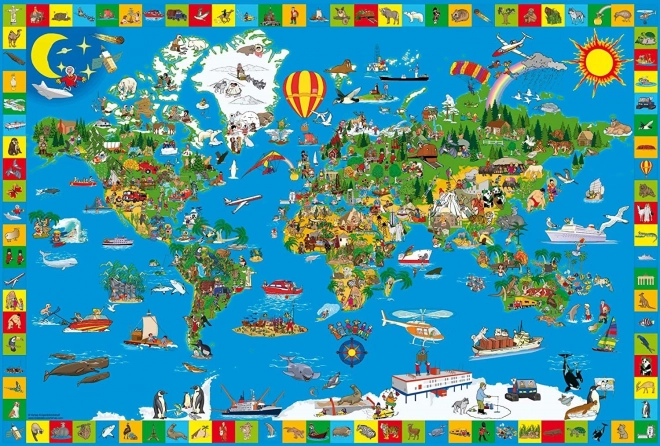 Schmidt Jigsaw Puzzle Your Amazing World 200 Pieces