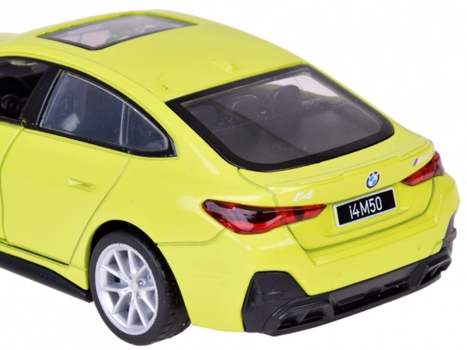 Metal Toy Car BMW i4 M50 Electric