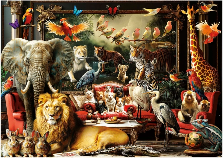 Animal Mansion Puzzle 1500 Pieces