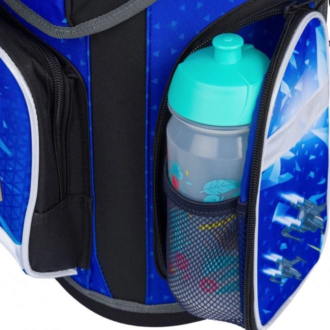 Baagl School Backpack Ergo Space Battle