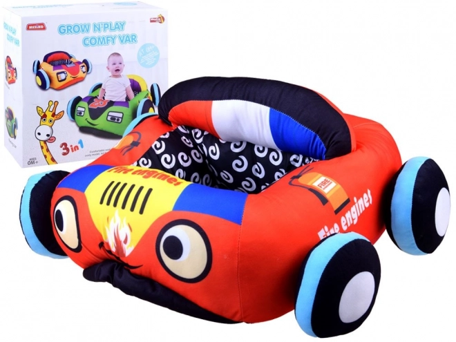 Fire Truck Bean Bag Chair for Toddlers