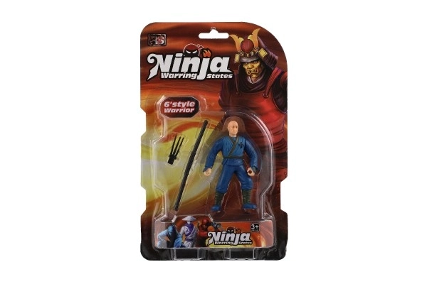 Ninja-Figur mit Zubehör, 10 cm