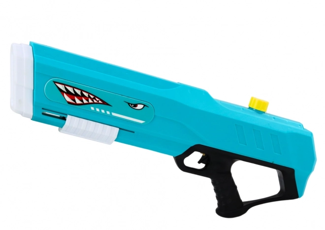 Large Shark Water Gun with Pump Green