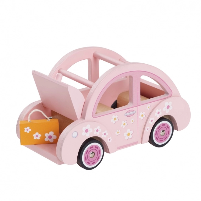 Le Toy Van Pink Retro Car