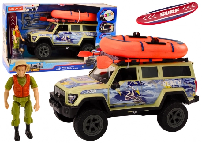 Surfer's Off-Road Adventure Vehicle Set