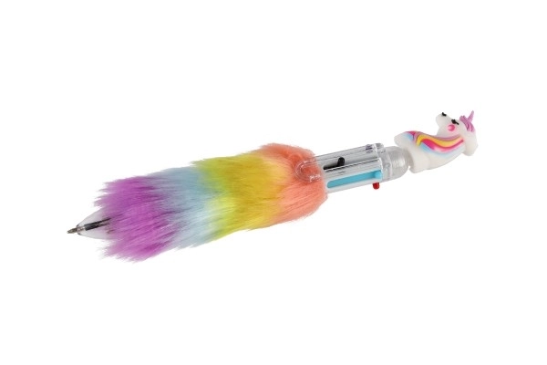 Unicorn Plush Pen with Multicolor Inks