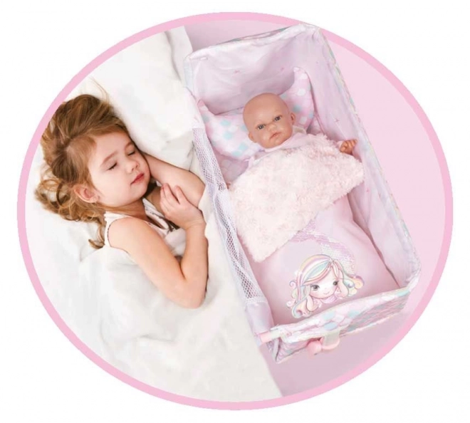 Baby Doll Crib with Co-Sleeping Function Ocean Fantasy