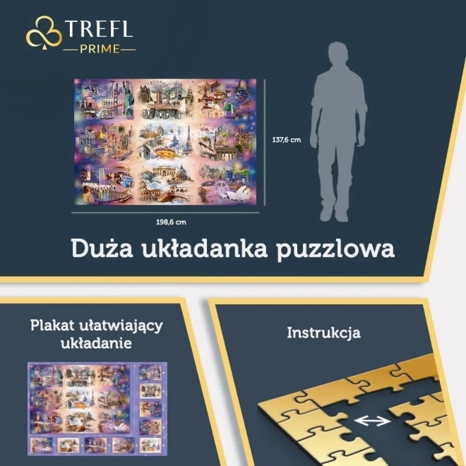 Trefl Puzzle Cities Above Clouds 13500 Pieces