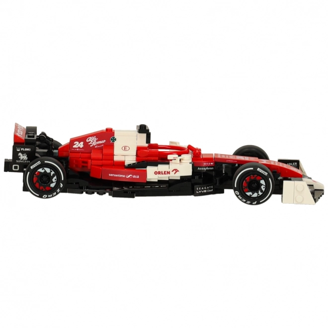 Alfa Romeo F1 C42 Building Blocks Car