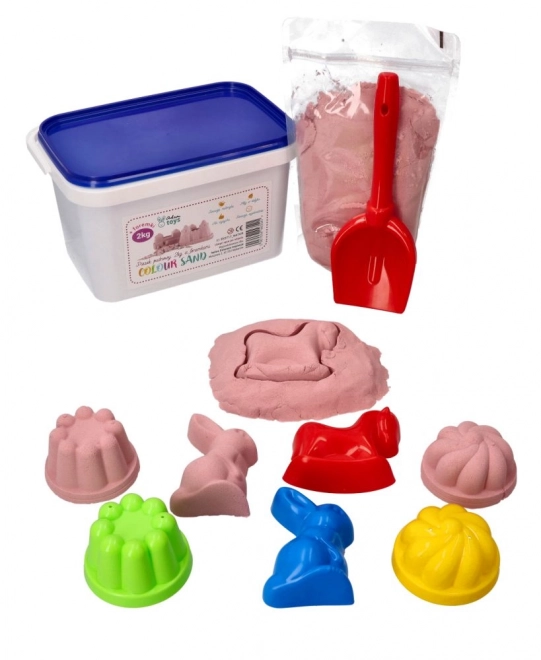 Kinetic Sand Set with Classic Molds and Shovel