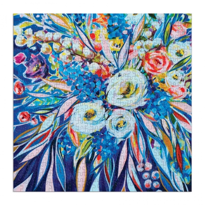 Galison Artistic Flowers Jigsaw Puzzle