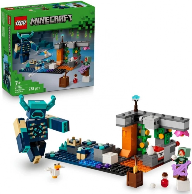 LEGO Minecraft susret sa Stražarom