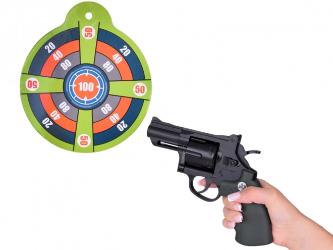 Handy Toy Revolver with Foam and Gel Ammo