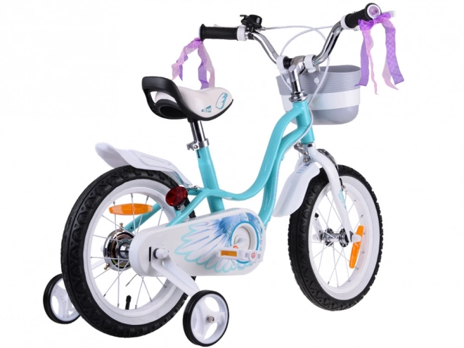 Royalbaby Charming Little Swan 14-Inch Kids Bicycle – turquoise