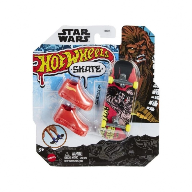 Hot Wheels Fingerboard and Skate Shoes Set – Transformers - Starscream