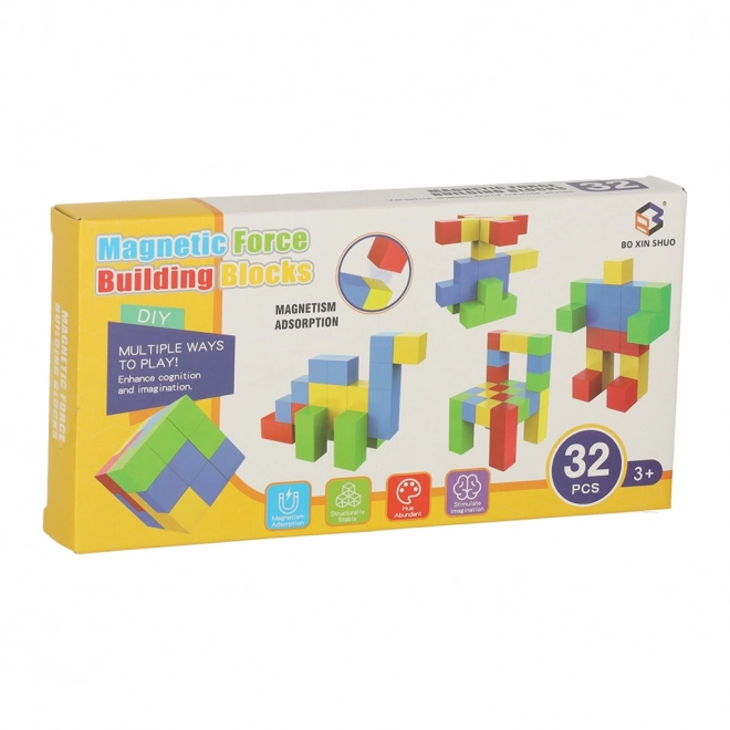 Magnetic Cubic Blocks Set